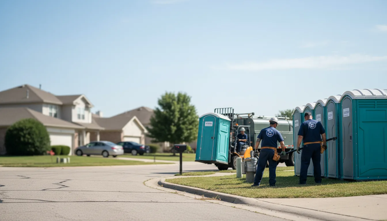 Porta Potty Rental in Evansville, IL near me